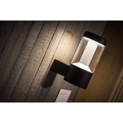 Ledvance - Светодиодный уличный настенный светильник LANTERN 1xLED/12W/230V IP44